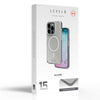 Levelo Allure PC Hard Case For iPhone 15 Plus - Clear