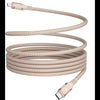 Powerology 60W USB- C to USB-C Magnetic V2.0 Metal Plug Nylon Braided Cable 1.2 Meter