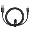 Powerology PVC MFI Cable USB-A TO LIGHTNING 1.2M - BLACK