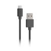 POWEROLOGY PVC USB-A to Type-C 3A Cable 1.2m - BLACK