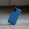MOUS Contour Series for iPhone  (Blue Leather)