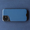 MOUS Contour Series for iPhone  (Blue Leather)