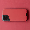 MOUS Contour Series for iPhone (Red Leather)