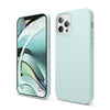 Mons Liquid Silicone Case IPhone 2020 (12 Mini / 12/12 Pro / 12 Promax) - Baby Mint