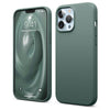 Mons Liquid Silicone Case Magsafe Compatible For IPhone 2021 (13 Pro / 13 Promax) - MIDNIGHT GREEN