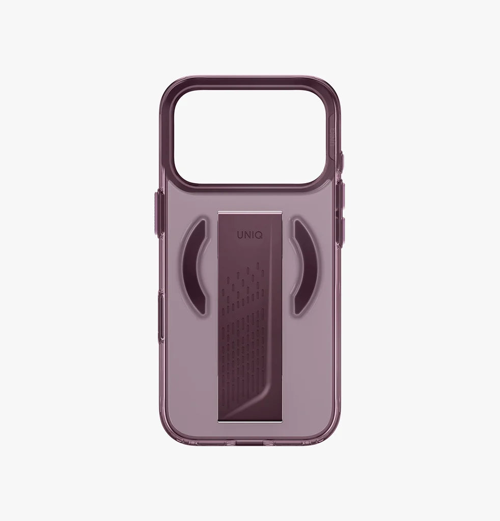 UNIQ Heldro Air MagClick Case for iPhone 18 Pro – Velvet Burgundy