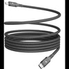 Powerology 60W USB- C to USB-C Magnetic V2.0 Metal Plug Nylon Braided Cable 1.2 Meter