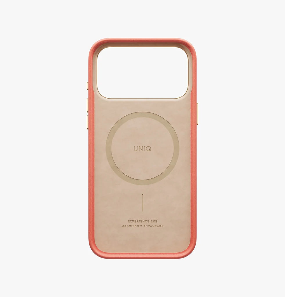 UNIQ Lyden MagClick Case for iPhone 18 Pro Max – Terracotta