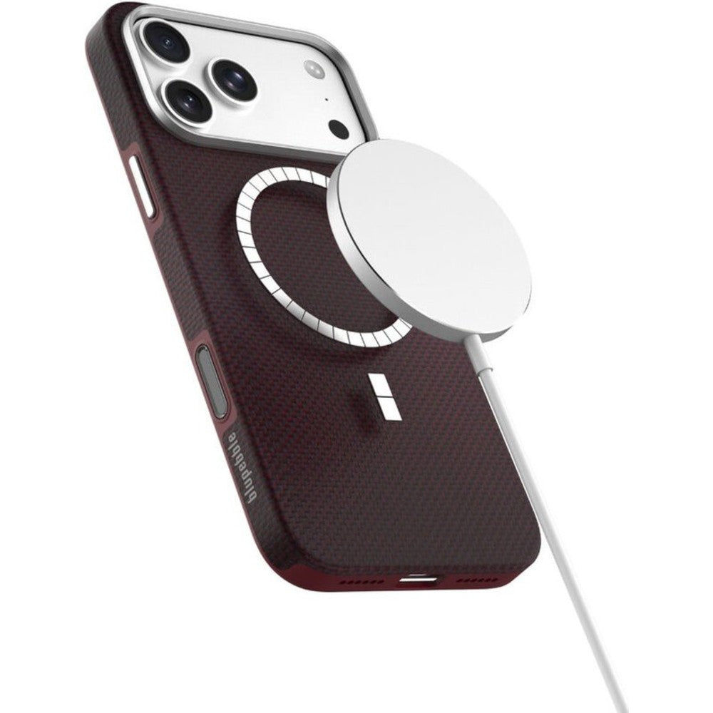 Blupebble ArmaTek Case with MagSafe for iPhone 18 Pro Max – Wine Red