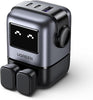 UGREEN UNO 65W USB C Charger 3-Port Nexode 65W GaN With LED Display Fast Charger Type C Power Adapter - Gray/Black