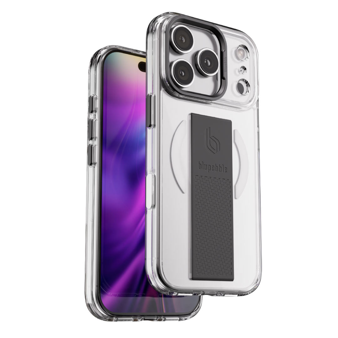 Blupebble iPhone 17 Promax GripFlex Case MagSafe - Black
