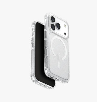 UNIQ Hybrid - iPhone 17 Series  MagClick Combat MagSafe Case - 3D Glitter