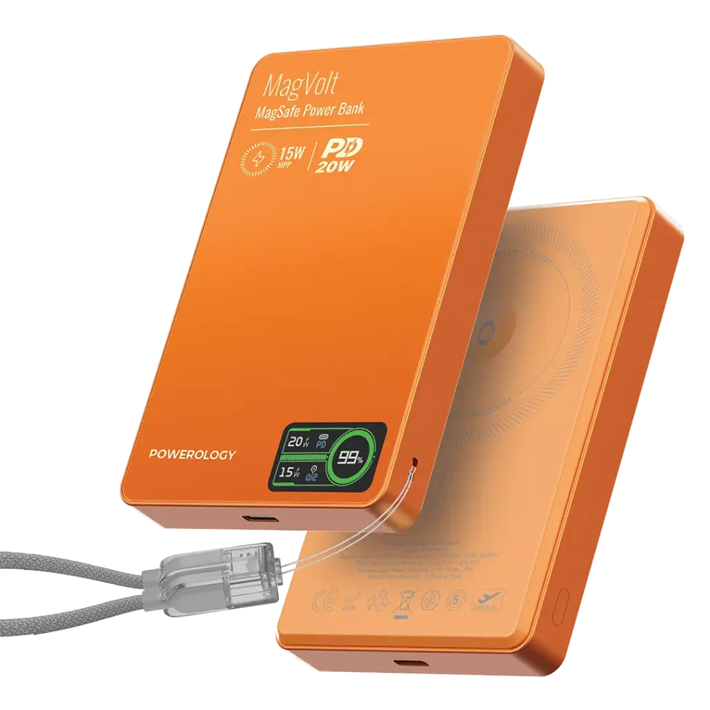 Powerology MagVolt 10000mAh Magnetic Power Bank