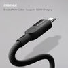 MOMAX ELITE MAG LINK 100W USB-C TO USB-C MAGNETIC CABLE