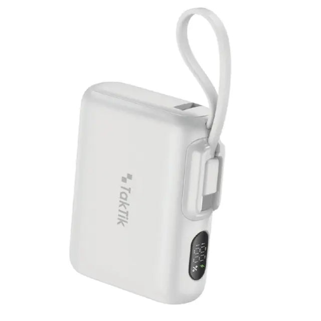 Taktik 10000mAh Power Bank Set with Charging Station (5-Piece)