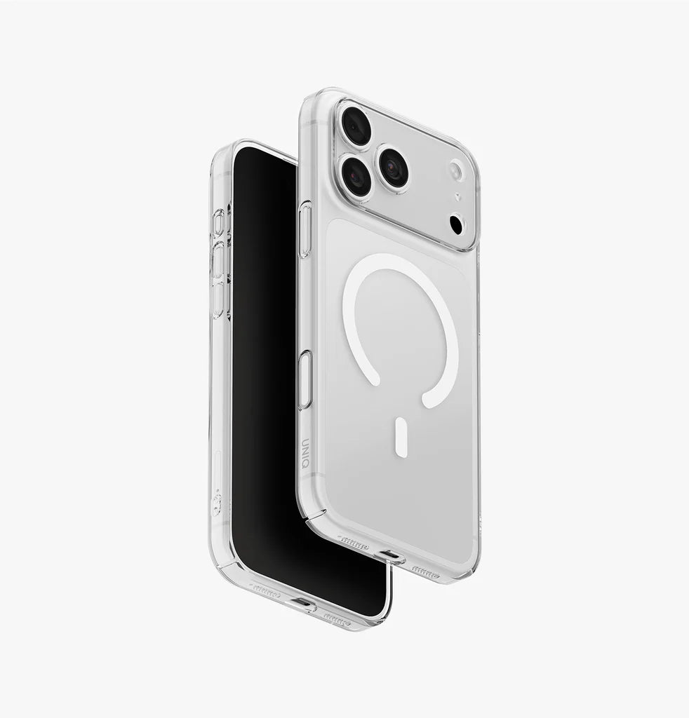 UNIQ AirSuit MagClick Case for iPhone 18 Pro Max – Glossy Clear