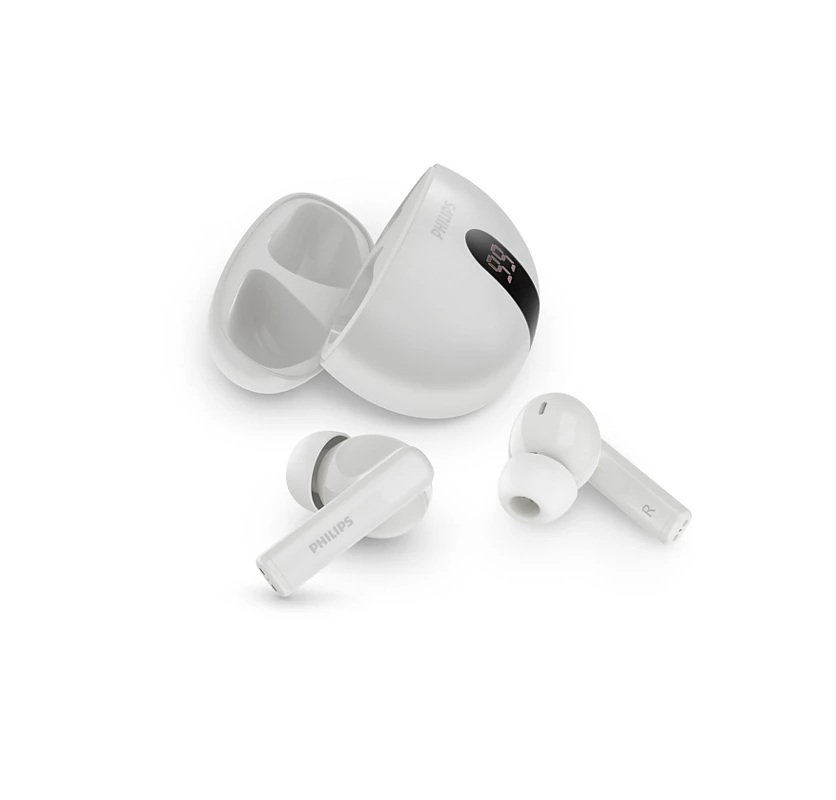 Philips True Wireless Earbuds - White