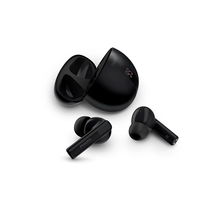 Philips True Wireless Earbuds - Black