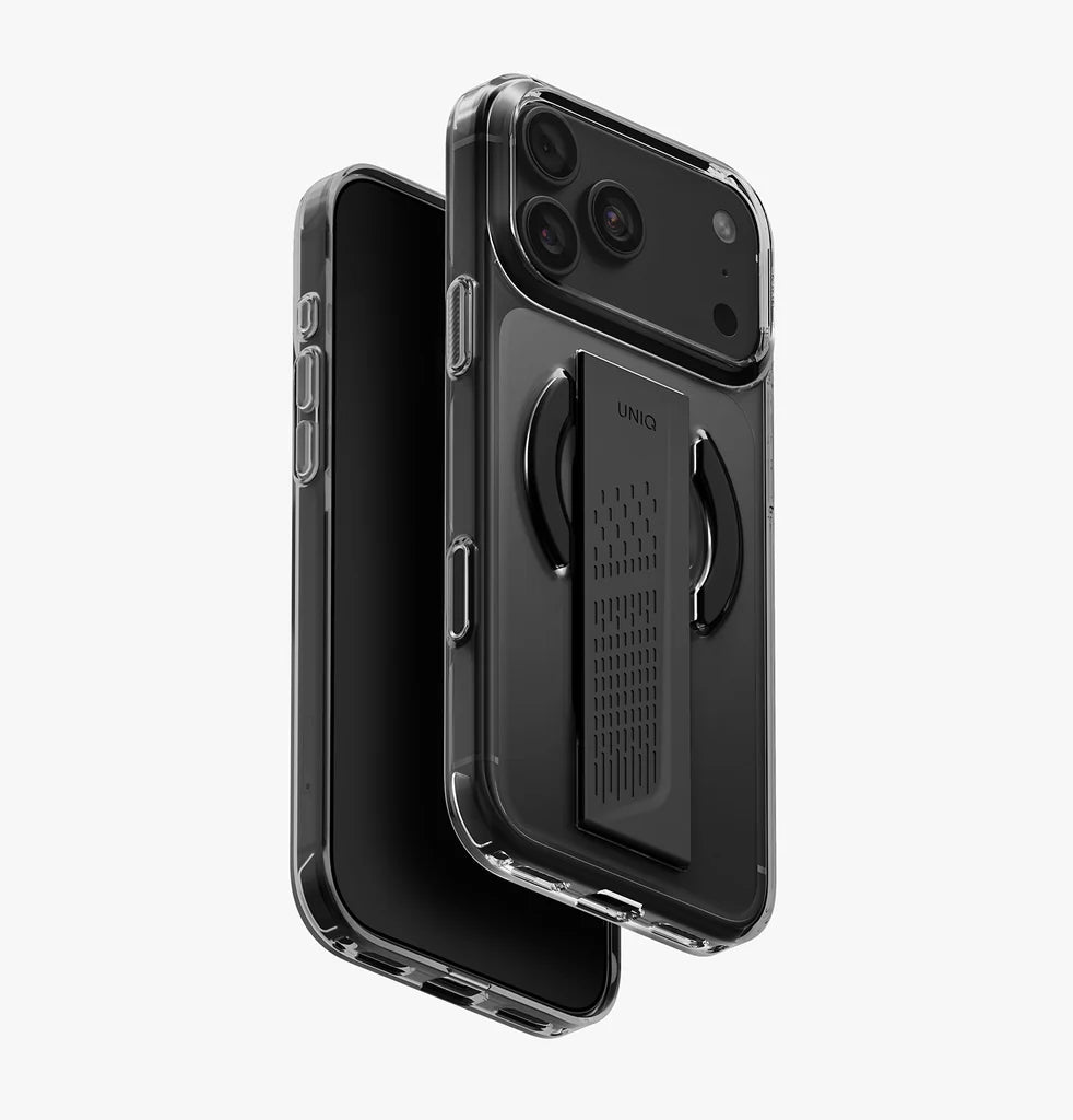 UNIQ Heldro Air MagClick Case for iPhone 18 Pro Max – Tinted Smoke