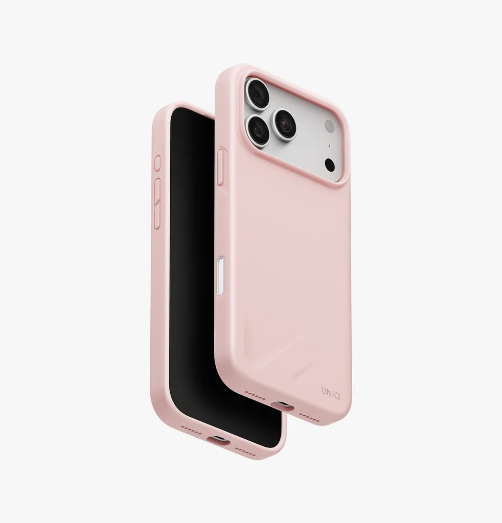 UNIQ Lino MagClick Case for iPhone 18 Pro Max – Pale Rose