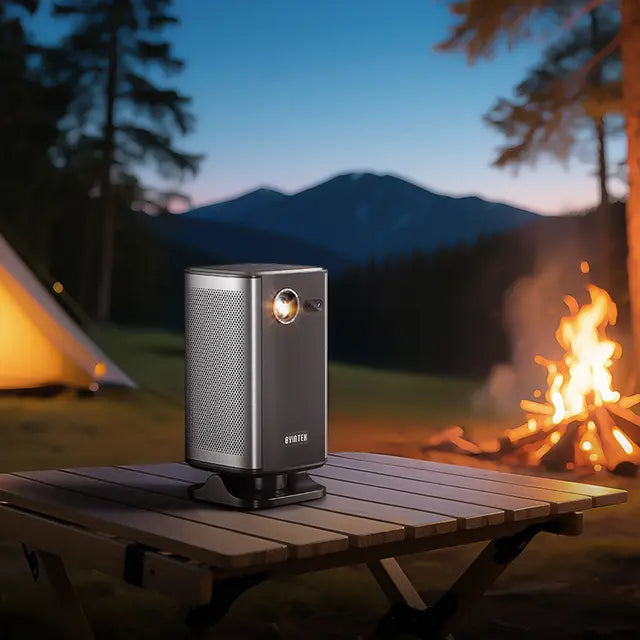 BYINTEK P70X Mini Projector – 10000mAh Built-in Battery