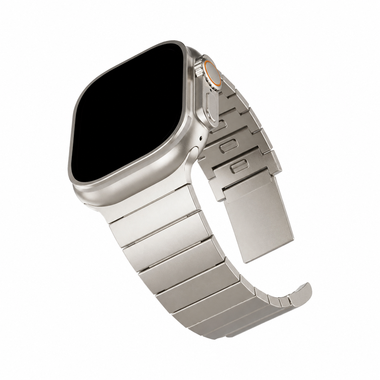 Stellar Stainless Steel Apple Watch Strap (42–49mm)