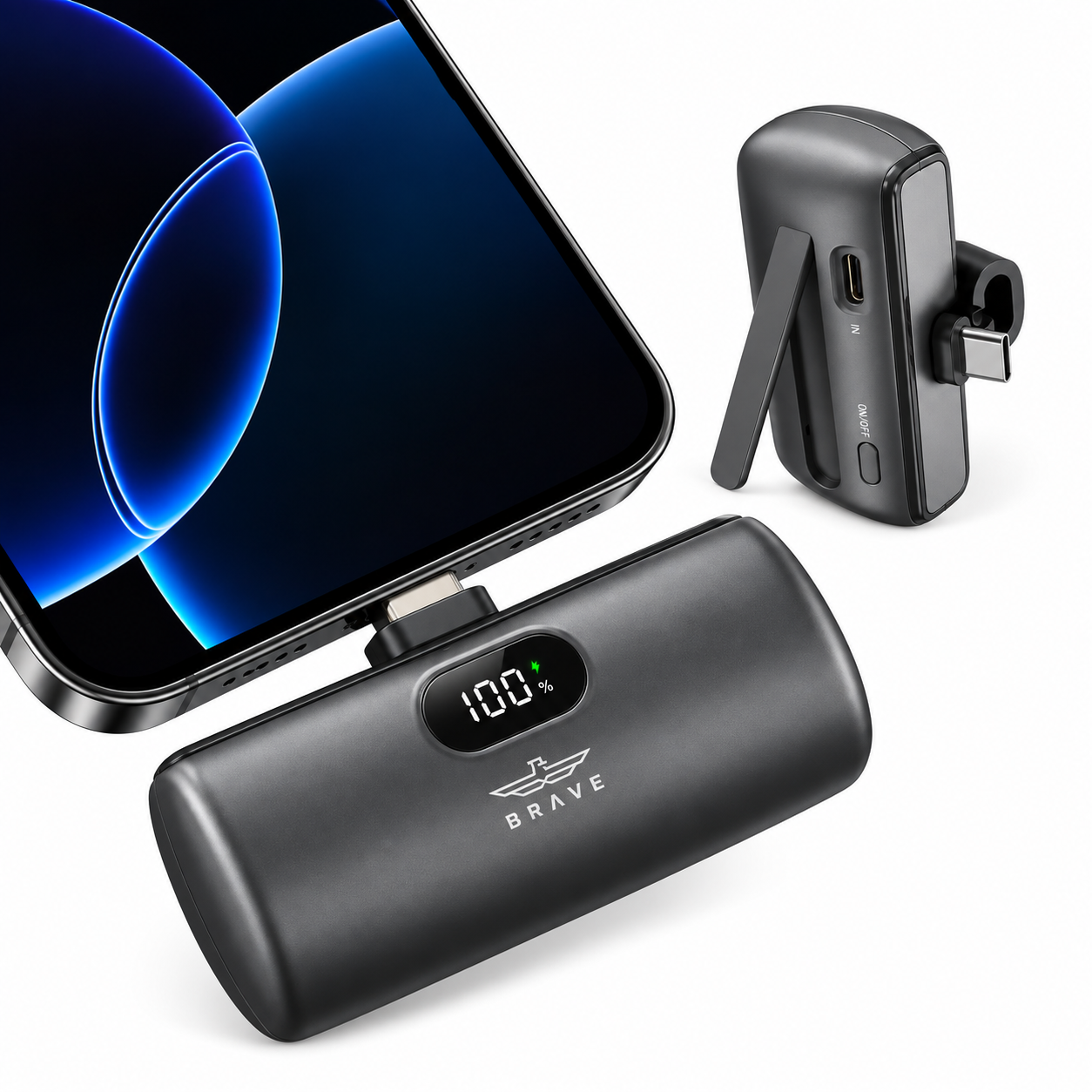 Brave Pocket Pro Mini 20W 5000mAh Power Bank Type-C