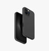 Uniq Lino Hue Hybrid Silicone Case with Magnetic Charging for IPhone 16Pro Max - Charcoal