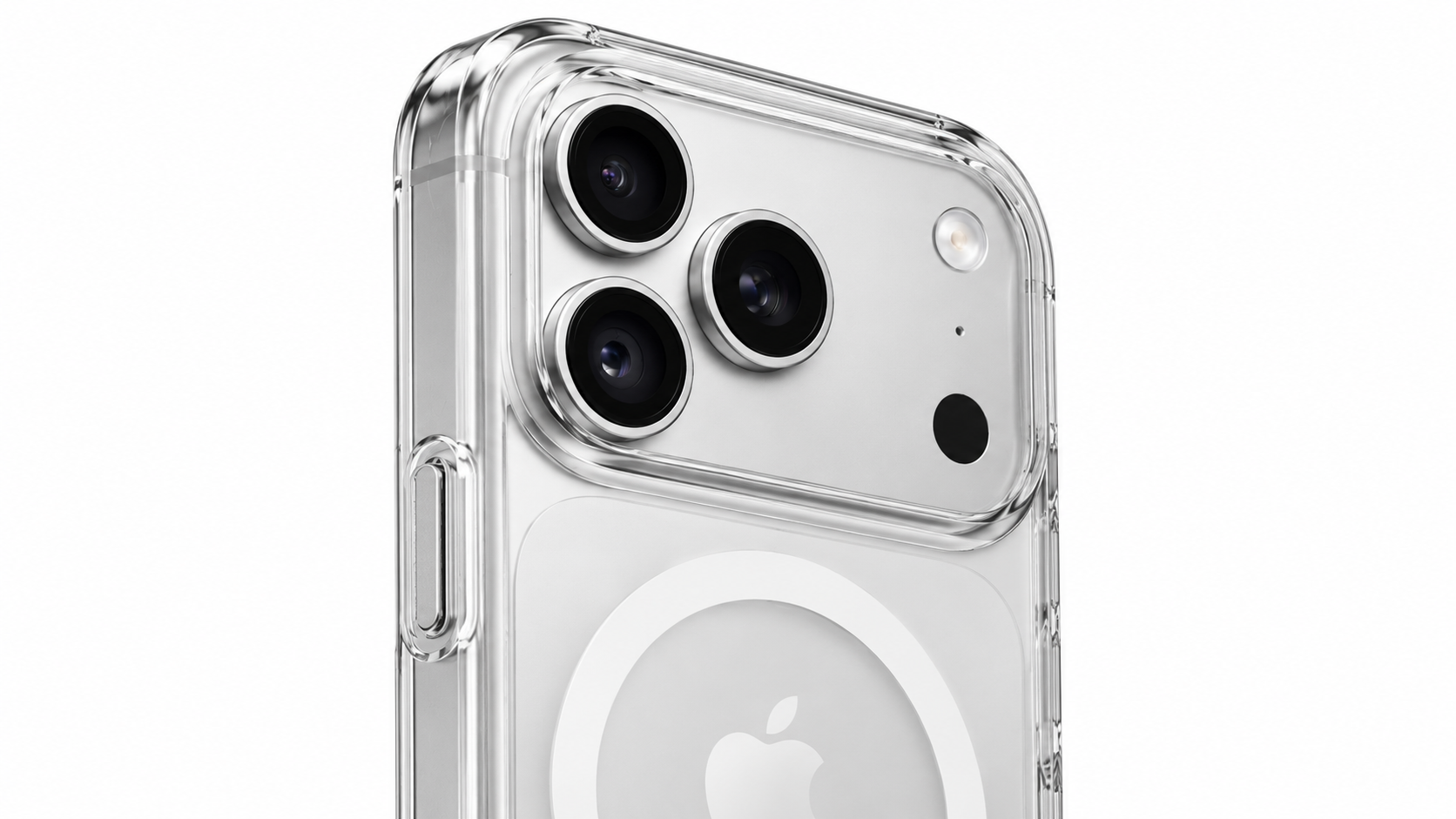 Blupebble Hybrid Mag Clear Case with MagSafe for iPhone 18 Pro Max – Clear