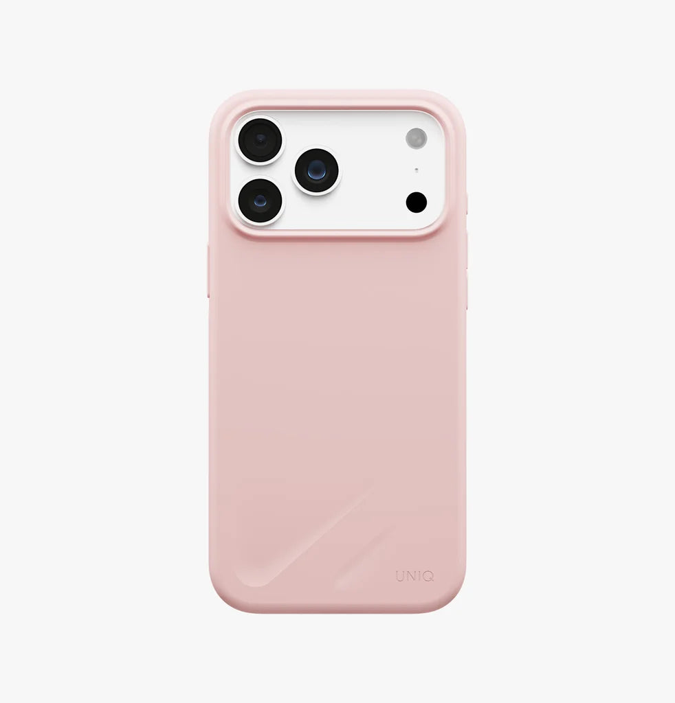 UNIQ Lino MagClick Case for iPhone 18 Pro Max – Pale Rose