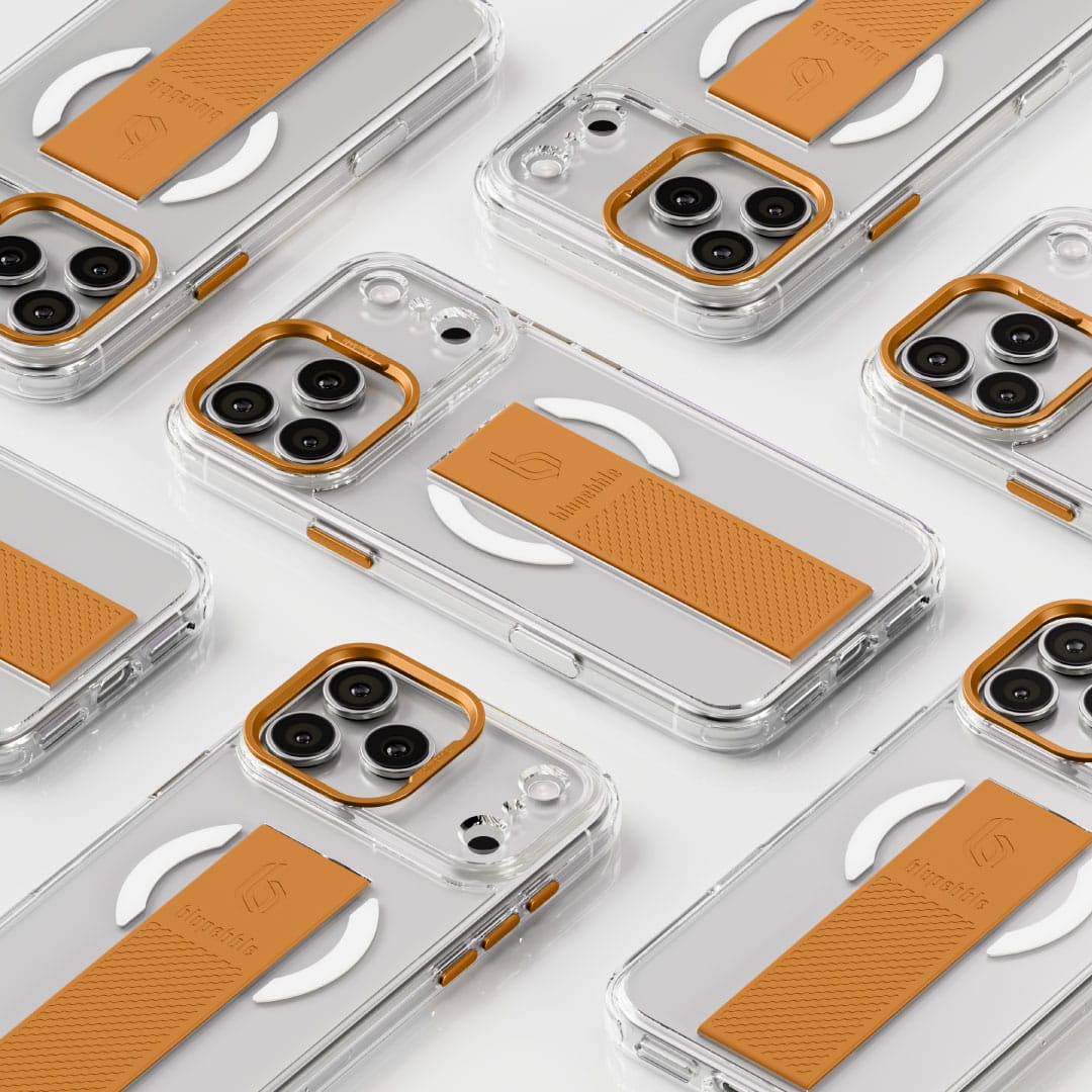Blupebble iPhone 17 Pro/ Promax GripFlex Case MagSafe - Orange