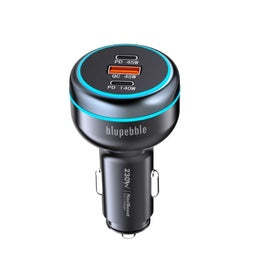 Blupebble NaviBoost PD 230W Car Charger - Gray