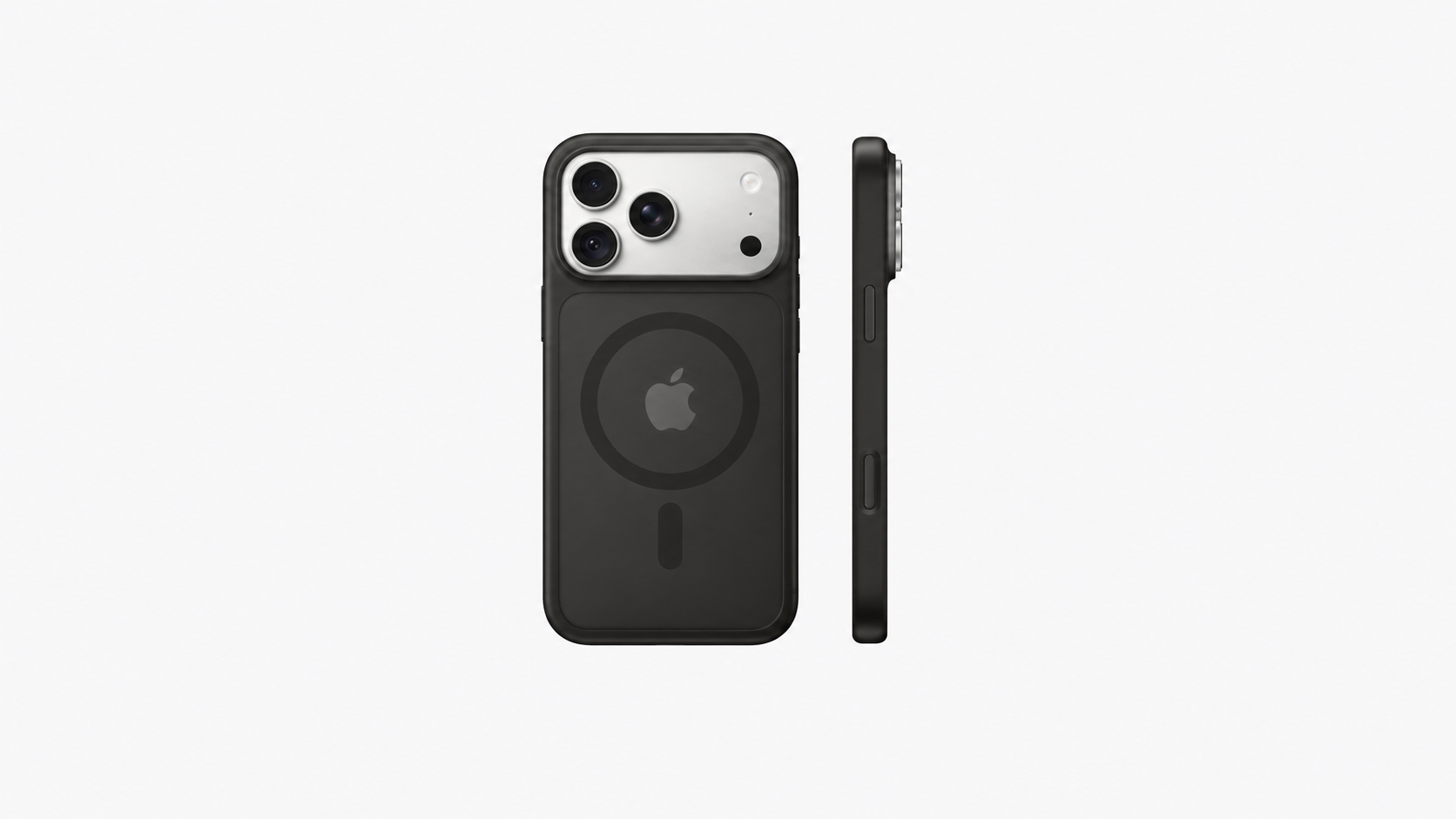 Blupebble Hybrid Matte Case with MagSafe for iPhone 18 Pro Max – Black