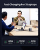 UGREEN Nexode 300W USB-C GaN Charger-5 Ports Desktop Charger
