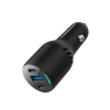 Powerology Dual Port Car Charger 65w