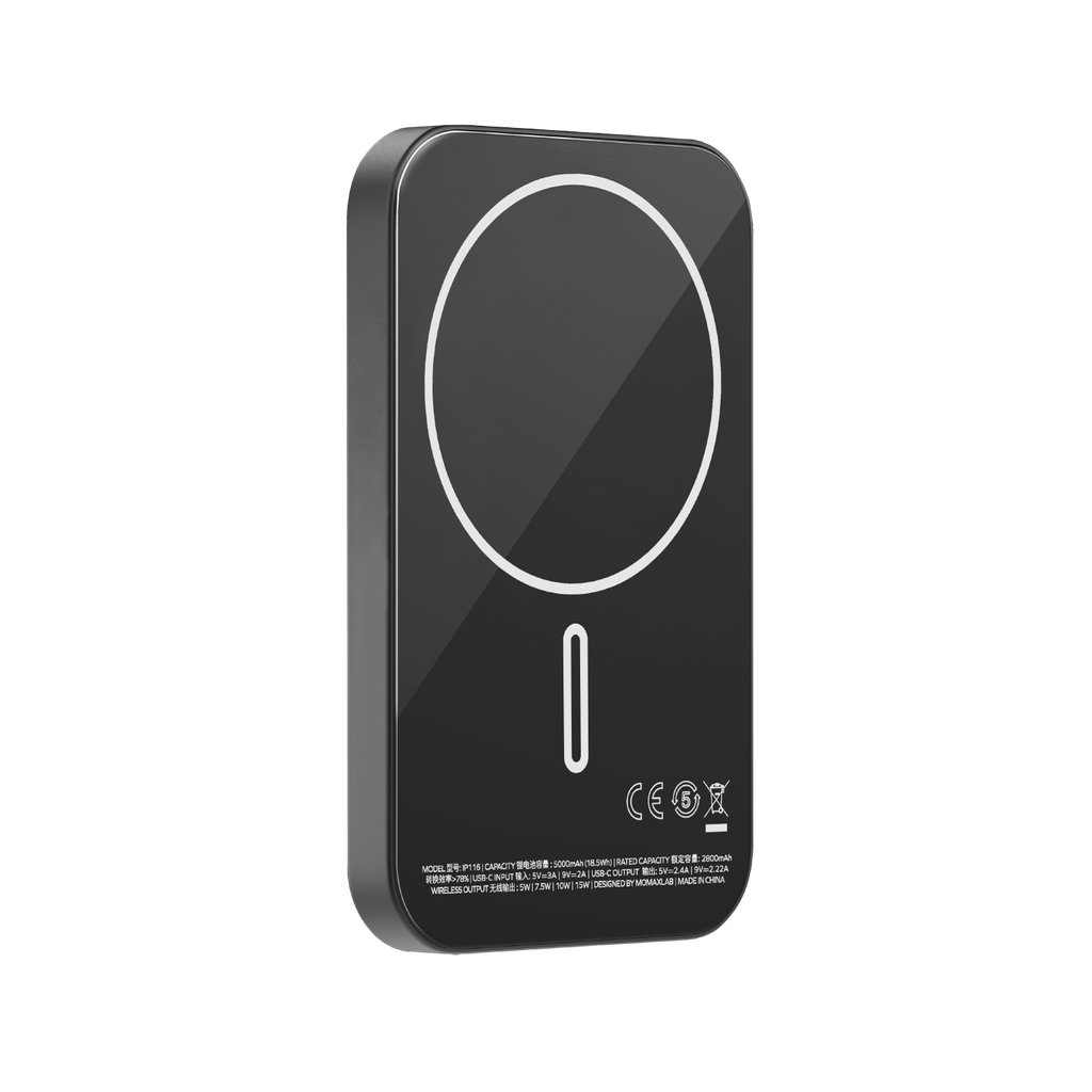 MOMAX Q.MAG X 5000mAh 15W MAGSAFE WIRELESS POWER BANK