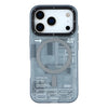 YOUNGKIT Technology Series Matte Finish Cover with Magsafe for iPhone 17 Series  - Grey