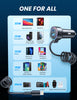 Joyroom 3-in-1 Car Charger with Coiled Cable (Lightning)