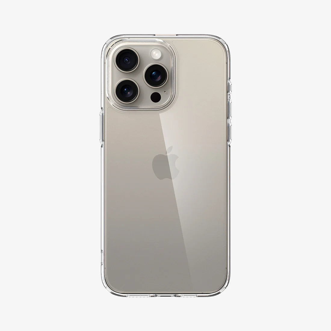 Spigen Crystal Hybrid Case for iPhone 15 Series | Anti-Yellowing Clear Hard Back Cover