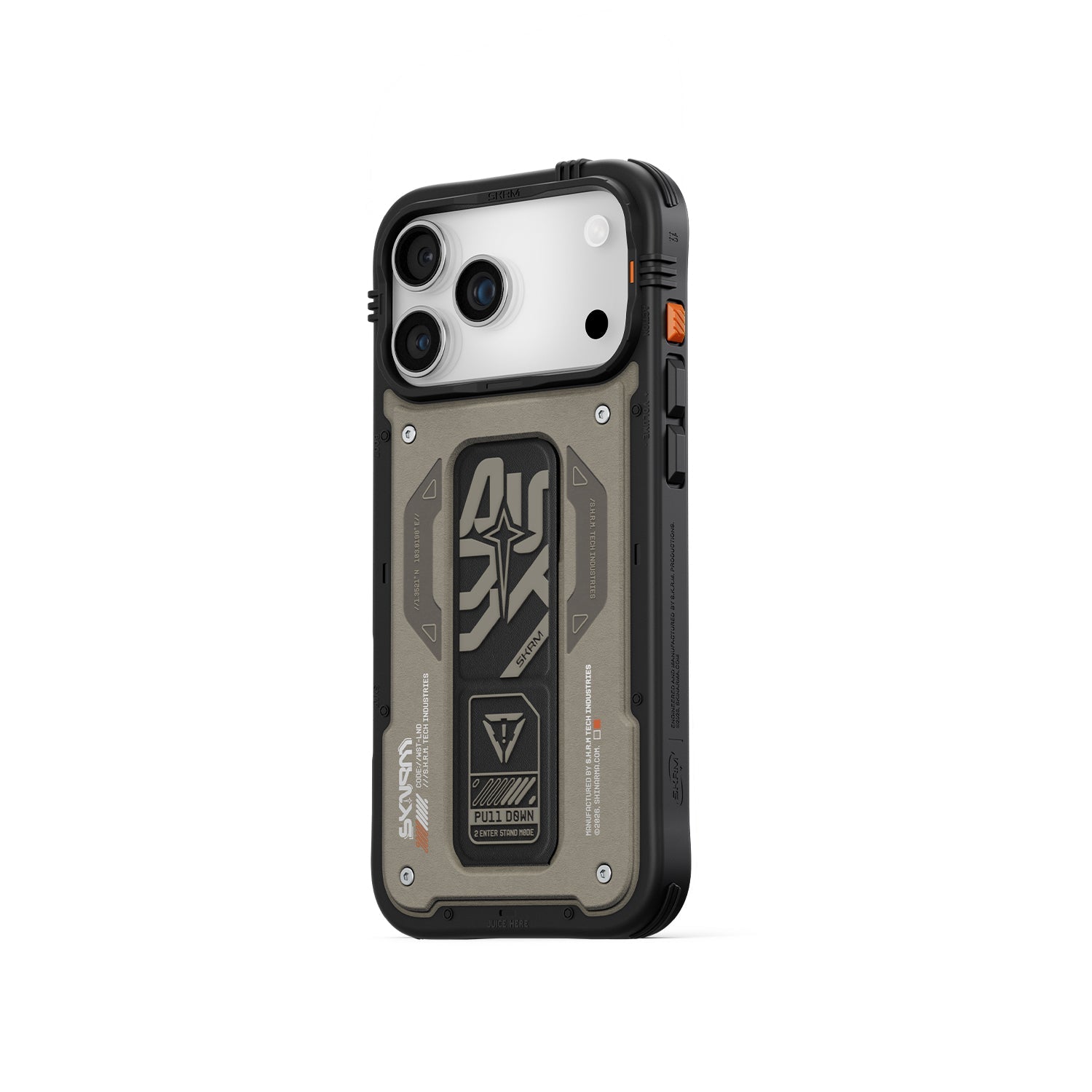 SKINARMA AEGIS GREY - iPhone 17 Pro Max Magnetic Phone Case