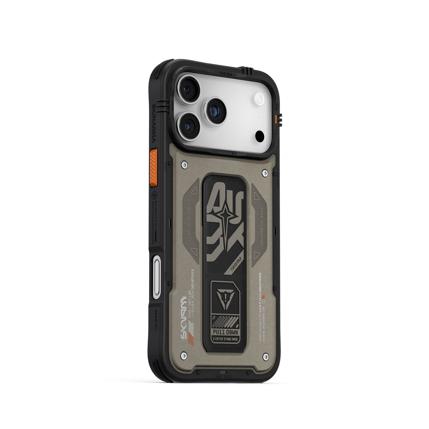 SKINARMA AEGIS GREY - iPhone 17 Pro Max Magnetic Phone Case