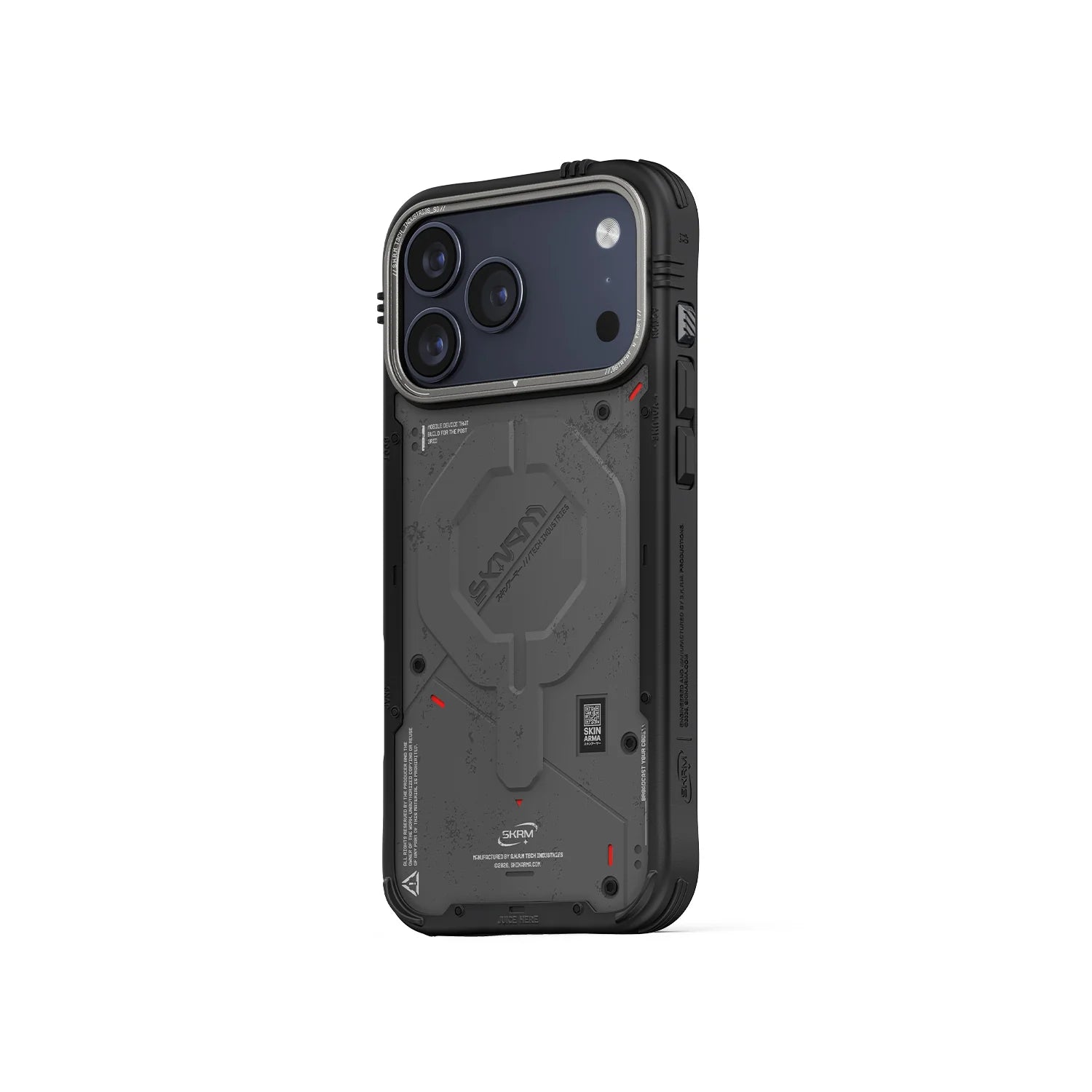 SKINARMA VIGOR CHARCOAL - iPhone 17 Pro Max Magnetic Phone Case