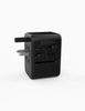 Blupebble PassportTwo World Travel Adapter 8A Supports over 150 Countries with USB-C + 3 Port 3.0 A USB Charger