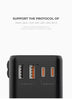 Blupebble PassportTwo World Travel Adapter 8A Supports over 150 Countries with USB-C + 3 Port 3.0 A USB Charger