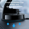 JOYROOM Magnetic Wireless Car Charger Holder with LED Letter Ring