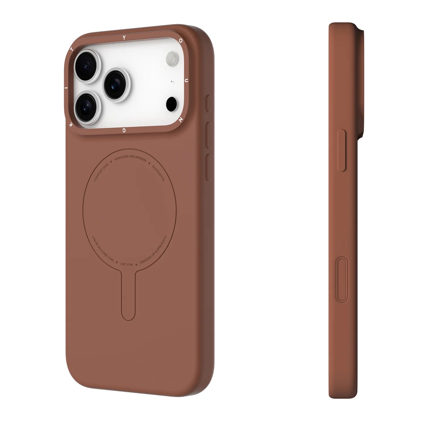 Youngkit Morandi Silicon Case For IPhone 17 Pro/ProMax - Tortoise shell