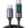 JOYROOM 100w Digital Display Fast Charging Data Cables - 1,2m