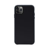 Habitu Macaron Chic Vegan Leather Case for iPhone 11 Pro / 11 Pro Max - Black Velvet