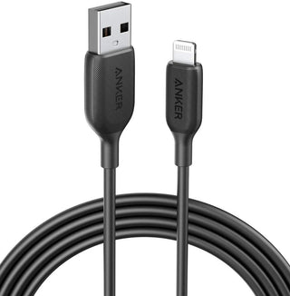 Anker Powerline III USB-A Cable with Lightning Connector (6ft) - Black