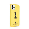 U.S.Polo Assn.PC/TPU Case No.1 Bicolor with Logo Print for iPhone 11 Pro - Yellow